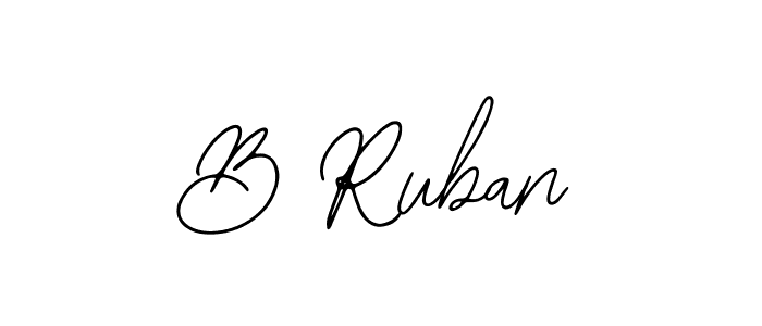 You can use this online signature creator to create a handwritten signature for the name B Ruban. This is the best online autograph maker. B Ruban signature style 12 images and pictures png