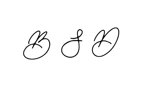 Create a beautiful signature design for name B S D. With this signature (Bearetta-2O07w) fonts, you can make a handwritten signature for free. B S D signature style 12 images and pictures png