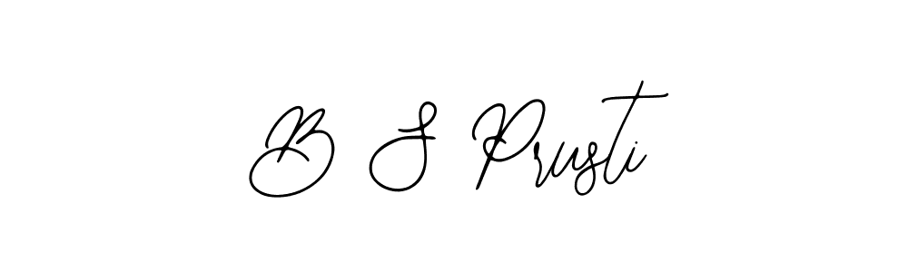 It looks lik you need a new signature style for name B S Prusti. Design unique handwritten (Bearetta-2O07w) signature with our free signature maker in just a few clicks. B S Prusti signature style 12 images and pictures png