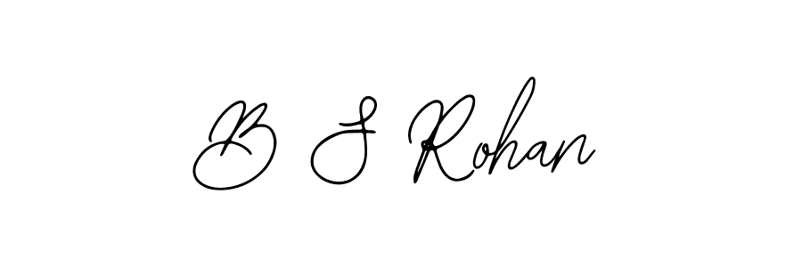 B S Rohan stylish signature style. Best Handwritten Sign (Bearetta-2O07w) for my name. Handwritten Signature Collection Ideas for my name B S Rohan. B S Rohan signature style 12 images and pictures png