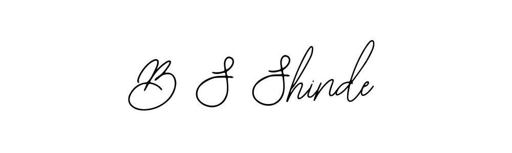 Use a signature maker to create a handwritten signature online. With this signature software, you can design (Bearetta-2O07w) your own signature for name B S Shinde. B S Shinde signature style 12 images and pictures png