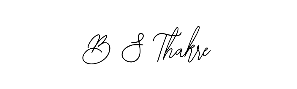 Bearetta-2O07w is a professional signature style that is perfect for those who want to add a touch of class to their signature. It is also a great choice for those who want to make their signature more unique. Get B S Thakre name to fancy signature for free. B S Thakre signature style 12 images and pictures png