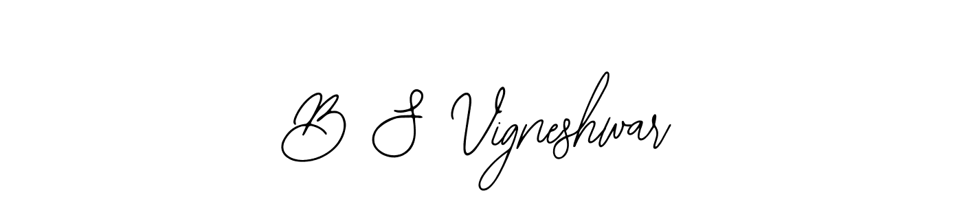 Check out images of Autograph of B S Vigneshwar name. Actor B S Vigneshwar Signature Style. Bearetta-2O07w is a professional sign style online. B S Vigneshwar signature style 12 images and pictures png