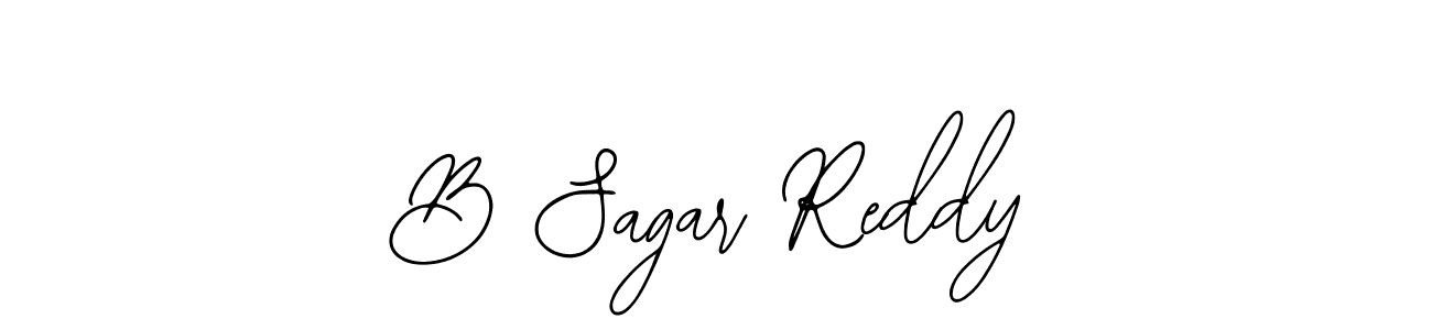 Also You can easily find your signature by using the search form. We will create B Sagar Reddy name handwritten signature images for you free of cost using Bearetta-2O07w sign style. B Sagar Reddy signature style 12 images and pictures png