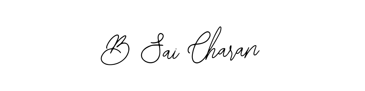 Make a beautiful signature design for name B Sai Charan. With this signature (Bearetta-2O07w) style, you can create a handwritten signature for free. B Sai Charan signature style 12 images and pictures png