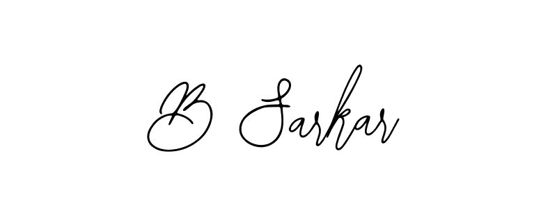 Also we have B Sarkar name is the best signature style. Create professional handwritten signature collection using Bearetta-2O07w autograph style. B Sarkar signature style 12 images and pictures png