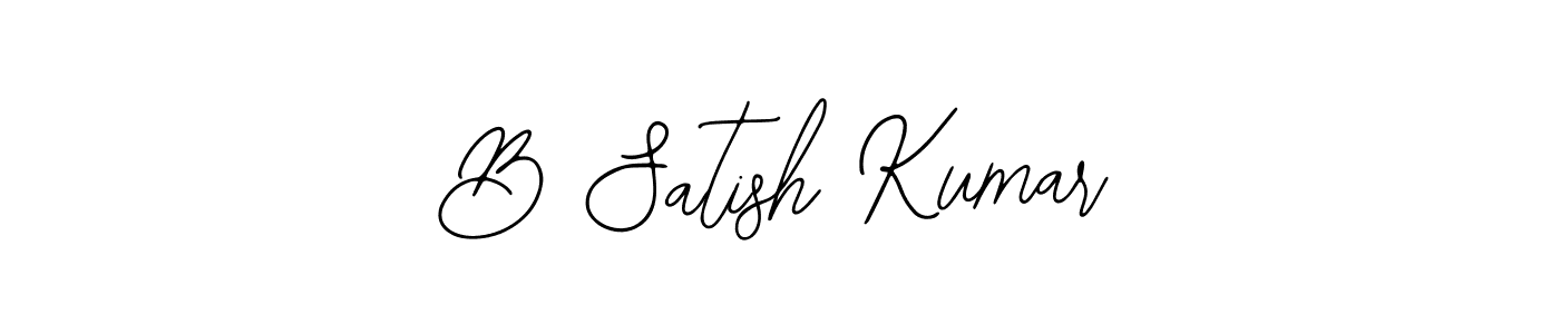 Here are the top 10 professional signature styles for the name B Satish Kumar. These are the best autograph styles you can use for your name. B Satish Kumar signature style 12 images and pictures png