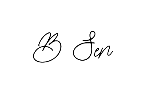 Check out images of Autograph of B Sen name. Actor B Sen Signature Style. Bearetta-2O07w is a professional sign style online. B Sen signature style 12 images and pictures png