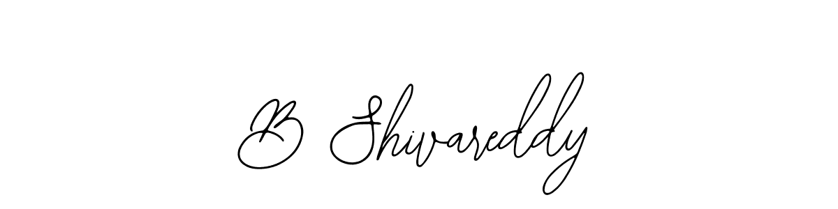 Make a beautiful signature design for name B Shivareddy. With this signature (Bearetta-2O07w) style, you can create a handwritten signature for free. B Shivareddy signature style 12 images and pictures png