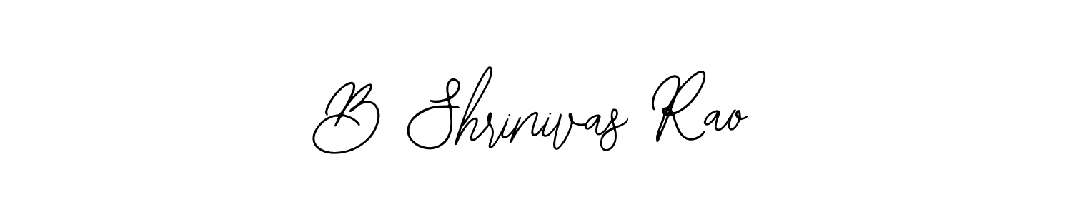 It looks lik you need a new signature style for name B Shrinivas Rao. Design unique handwritten (Bearetta-2O07w) signature with our free signature maker in just a few clicks. B Shrinivas Rao signature style 12 images and pictures png