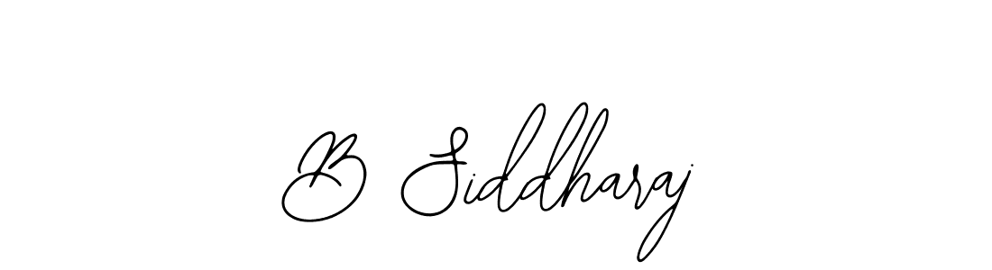 Use a signature maker to create a handwritten signature online. With this signature software, you can design (Bearetta-2O07w) your own signature for name B Siddharaj. B Siddharaj signature style 12 images and pictures png