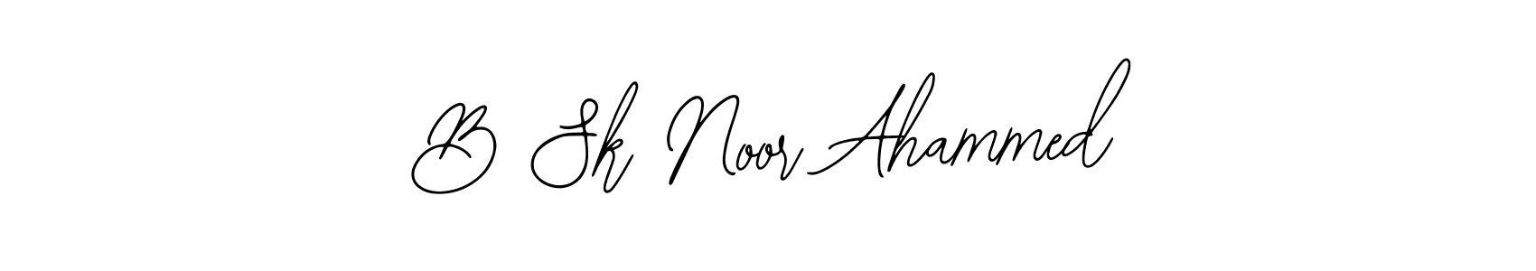 How to Draw B Sk Noor Ahammed signature style? Bearetta-2O07w is a latest design signature styles for name B Sk Noor Ahammed. B Sk Noor Ahammed signature style 12 images and pictures png