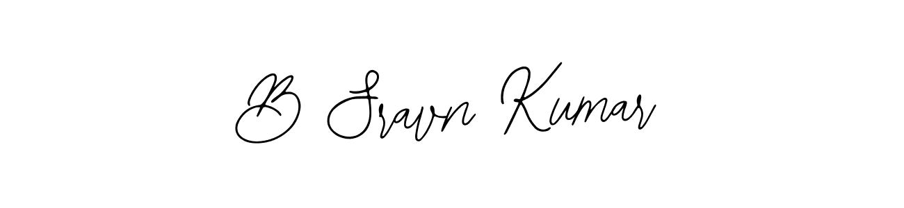 It looks lik you need a new signature style for name B Sravn Kumar. Design unique handwritten (Bearetta-2O07w) signature with our free signature maker in just a few clicks. B Sravn Kumar signature style 12 images and pictures png