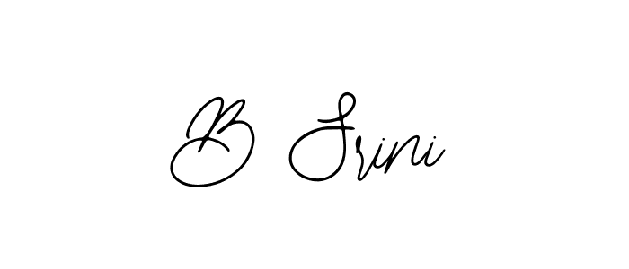 Create a beautiful signature design for name B Srini. With this signature (Bearetta-2O07w) fonts, you can make a handwritten signature for free. B Srini signature style 12 images and pictures png