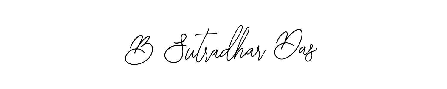 Also You can easily find your signature by using the search form. We will create B Sutradhar Das name handwritten signature images for you free of cost using Bearetta-2O07w sign style. B Sutradhar Das signature style 12 images and pictures png