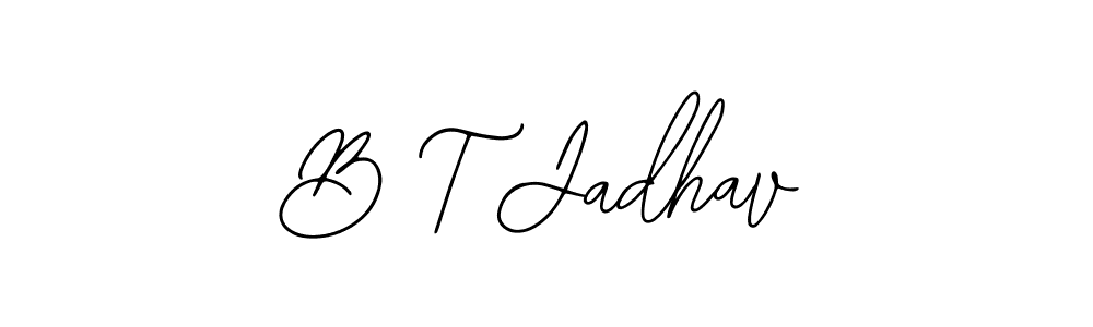 How to Draw B T Jadhav signature style? Bearetta-2O07w is a latest design signature styles for name B T Jadhav. B T Jadhav signature style 12 images and pictures png