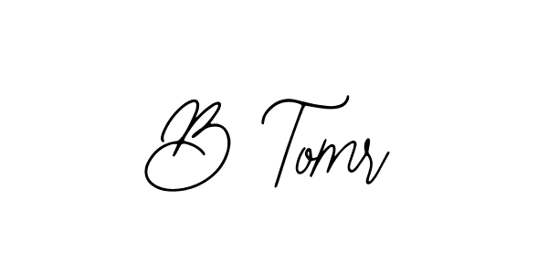 You should practise on your own different ways (Bearetta-2O07w) to write your name (B Tomr) in signature. don't let someone else do it for you. B Tomr signature style 12 images and pictures png