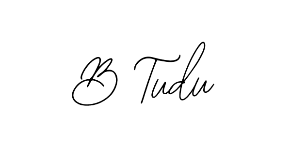 It looks lik you need a new signature style for name B Tudu. Design unique handwritten (Bearetta-2O07w) signature with our free signature maker in just a few clicks. B Tudu signature style 12 images and pictures png
