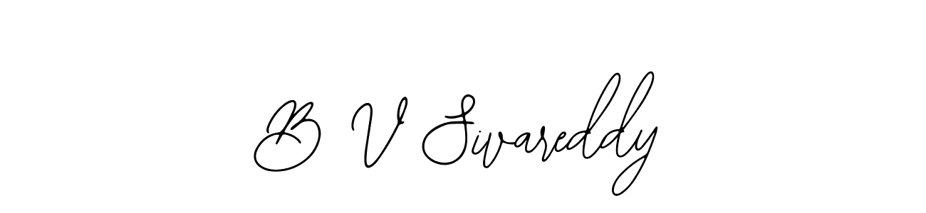 You can use this online signature creator to create a handwritten signature for the name B V Sivareddy. This is the best online autograph maker. B V Sivareddy signature style 12 images and pictures png