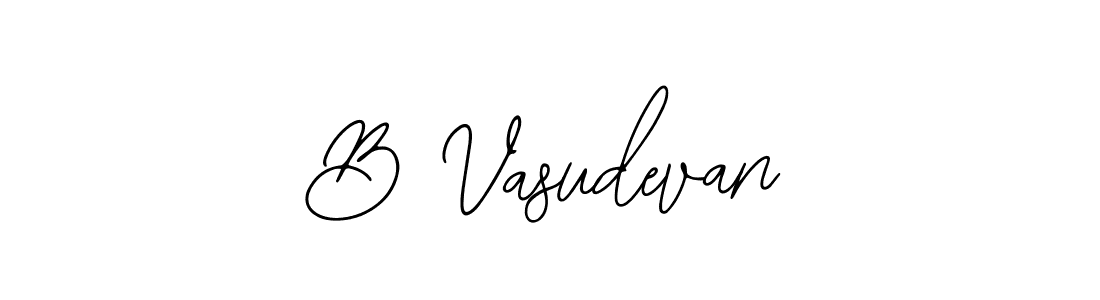 Use a signature maker to create a handwritten signature online. With this signature software, you can design (Bearetta-2O07w) your own signature for name B Vasudevan. B Vasudevan signature style 12 images and pictures png