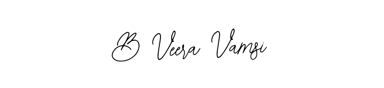 It looks lik you need a new signature style for name B Veera Vamsi. Design unique handwritten (Bearetta-2O07w) signature with our free signature maker in just a few clicks. B Veera Vamsi signature style 12 images and pictures png