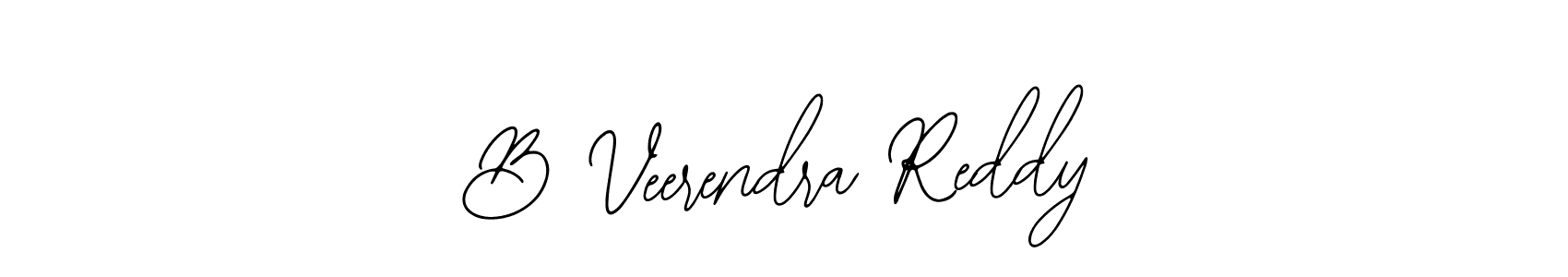 How to make B Veerendra Reddy signature? Bearetta-2O07w is a professional autograph style. Create handwritten signature for B Veerendra Reddy name. B Veerendra Reddy signature style 12 images and pictures png