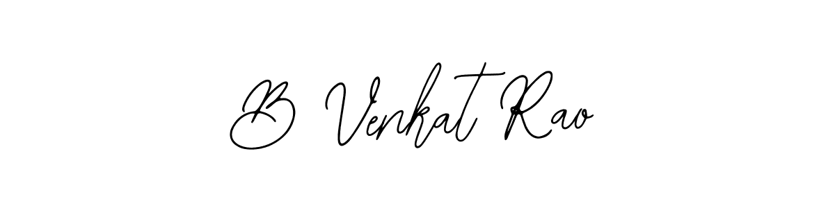 Create a beautiful signature design for name B Venkat Rao. With this signature (Bearetta-2O07w) fonts, you can make a handwritten signature for free. B Venkat Rao signature style 12 images and pictures png