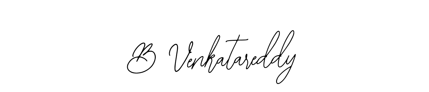 if you are searching for the best signature style for your name B Venkatareddy. so please give up your signature search. here we have designed multiple signature styles  using Bearetta-2O07w. B Venkatareddy signature style 12 images and pictures png