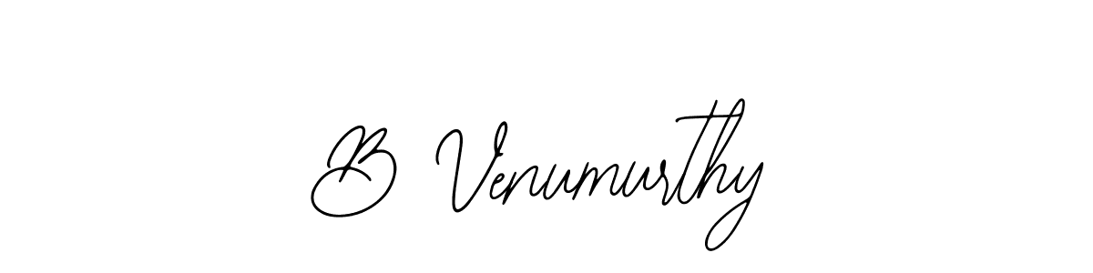 Make a beautiful signature design for name B Venumurthy. With this signature (Bearetta-2O07w) style, you can create a handwritten signature for free. B Venumurthy signature style 12 images and pictures png