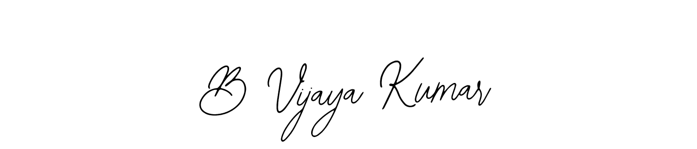 B Vijaya Kumar stylish signature style. Best Handwritten Sign (Bearetta-2O07w) for my name. Handwritten Signature Collection Ideas for my name B Vijaya Kumar. B Vijaya Kumar signature style 12 images and pictures png