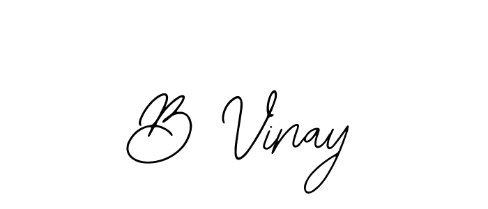 Best and Professional Signature Style for B Vinay. Bearetta-2O07w Best Signature Style Collection. B Vinay signature style 12 images and pictures png