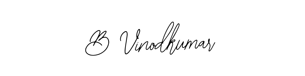 Also You can easily find your signature by using the search form. We will create B Vinodkumar name handwritten signature images for you free of cost using Bearetta-2O07w sign style. B Vinodkumar signature style 12 images and pictures png