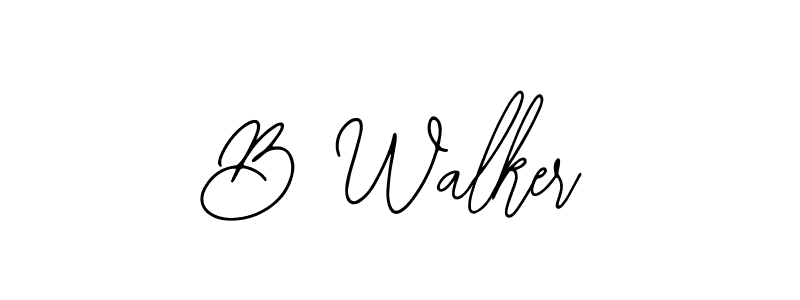 Make a beautiful signature design for name B Walker. Use this online signature maker to create a handwritten signature for free. B Walker signature style 12 images and pictures png