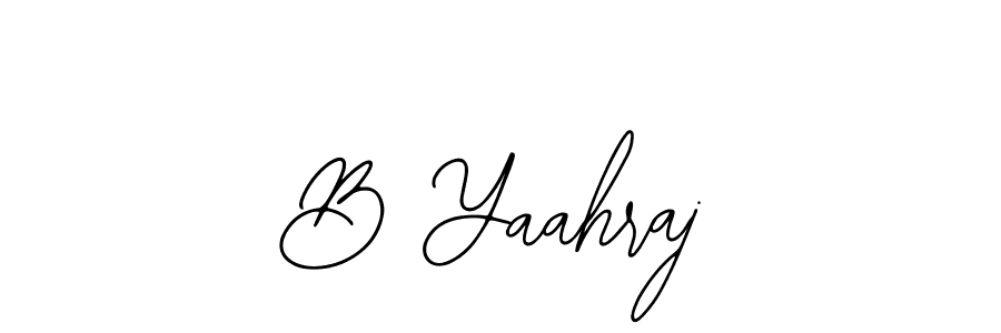 Make a beautiful signature design for name B Yaahraj. With this signature (Bearetta-2O07w) style, you can create a handwritten signature for free. B Yaahraj signature style 12 images and pictures png