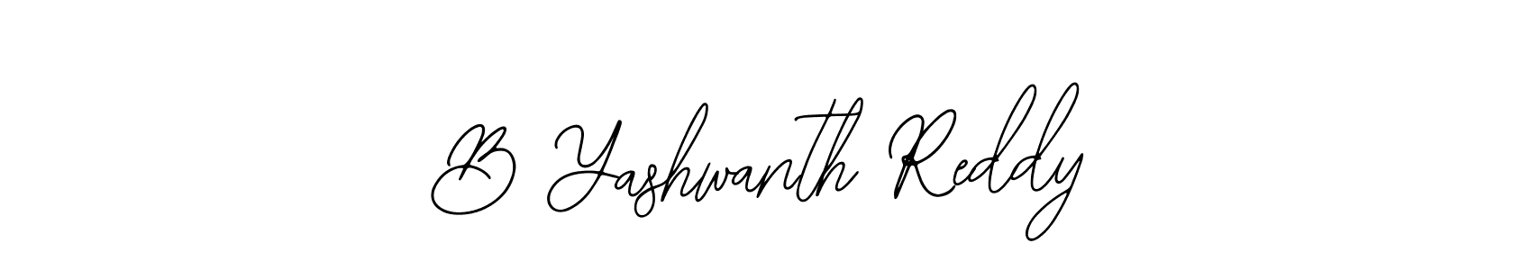 The best way (Bearetta-2O07w) to make a short signature is to pick only two or three words in your name. The name B Yashwanth Reddy include a total of six letters. For converting this name. B Yashwanth Reddy signature style 12 images and pictures png