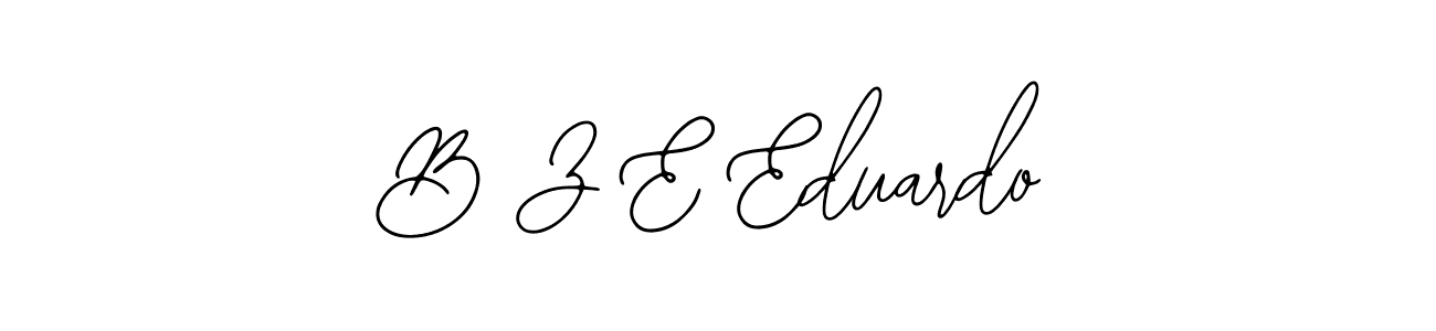 You can use this online signature creator to create a handwritten signature for the name B Z E Eduardo. This is the best online autograph maker. B Z E Eduardo signature style 12 images and pictures png