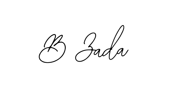 Similarly Bearetta-2O07w is the best handwritten signature design. Signature creator online .You can use it as an online autograph creator for name B Zada. B Zada signature style 12 images and pictures png