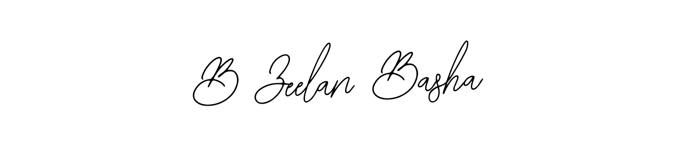B Zeelan Basha stylish signature style. Best Handwritten Sign (Bearetta-2O07w) for my name. Handwritten Signature Collection Ideas for my name B Zeelan Basha. B Zeelan Basha signature style 12 images and pictures png