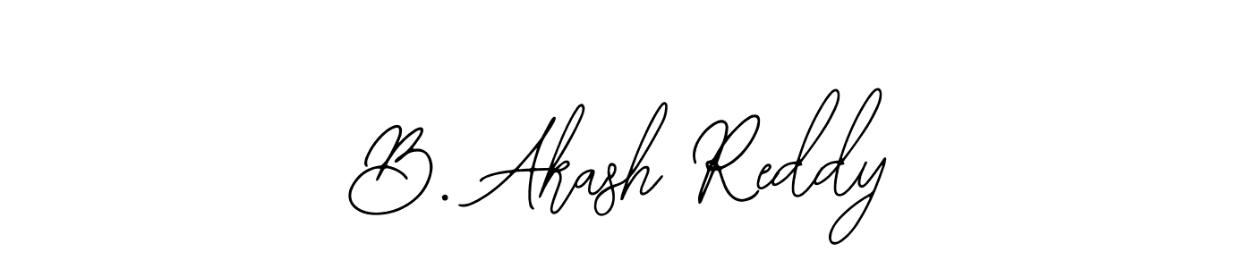 Also You can easily find your signature by using the search form. We will create B. Akash Reddy name handwritten signature images for you free of cost using Bearetta-2O07w sign style. B. Akash Reddy signature style 12 images and pictures png