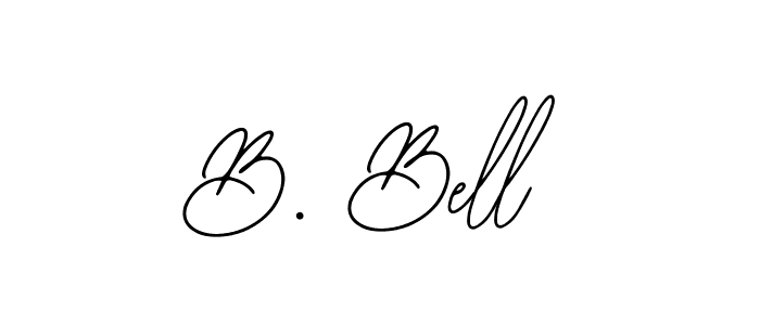 Make a beautiful signature design for name B. Bell. With this signature (Bearetta-2O07w) style, you can create a handwritten signature for free. B. Bell signature style 12 images and pictures png