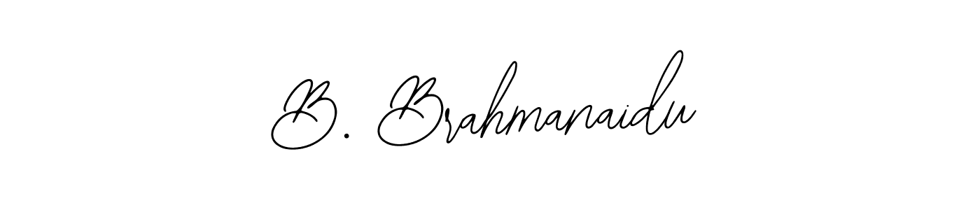 It looks lik you need a new signature style for name B. Brahmanaidu. Design unique handwritten (Bearetta-2O07w) signature with our free signature maker in just a few clicks. B. Brahmanaidu signature style 12 images and pictures png