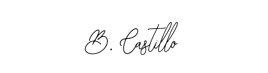 How to Draw B. Castillo signature style? Bearetta-2O07w is a latest design signature styles for name B. Castillo. B. Castillo signature style 12 images and pictures png