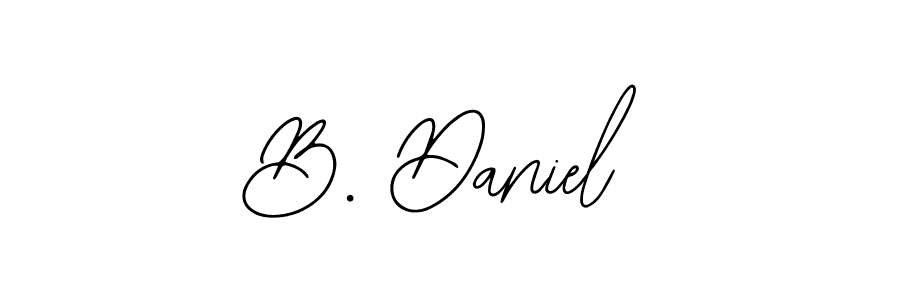 Also we have B. Daniel name is the best signature style. Create professional handwritten signature collection using Bearetta-2O07w autograph style. B. Daniel signature style 12 images and pictures png