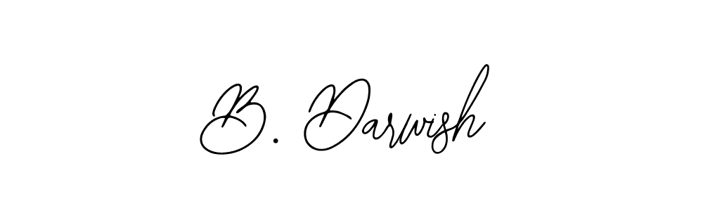 Also You can easily find your signature by using the search form. We will create B. Darwish name handwritten signature images for you free of cost using Bearetta-2O07w sign style. B. Darwish signature style 12 images and pictures png