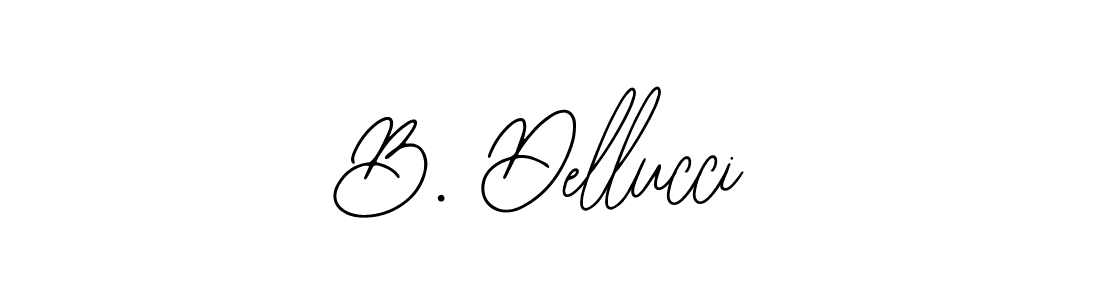 How to make B. Dellucci signature? Bearetta-2O07w is a professional autograph style. Create handwritten signature for B. Dellucci name. B. Dellucci signature style 12 images and pictures png
