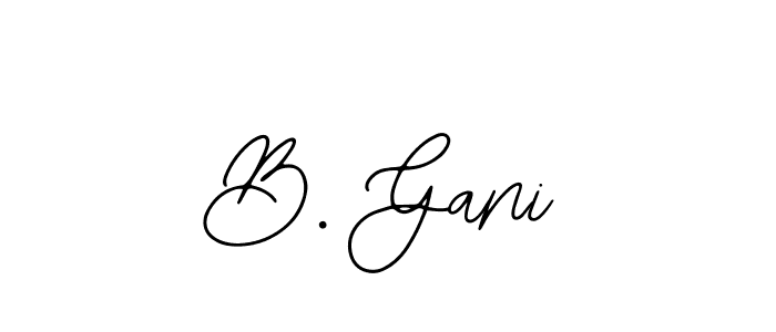 Make a short B. Gani signature style. Manage your documents anywhere anytime using Bearetta-2O07w. Create and add eSignatures, submit forms, share and send files easily. B. Gani signature style 12 images and pictures png