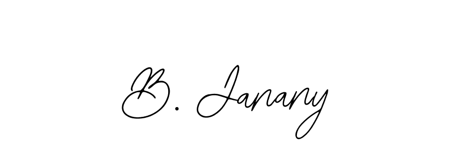 Make a short B. Janany signature style. Manage your documents anywhere anytime using Bearetta-2O07w. Create and add eSignatures, submit forms, share and send files easily. B. Janany signature style 12 images and pictures png