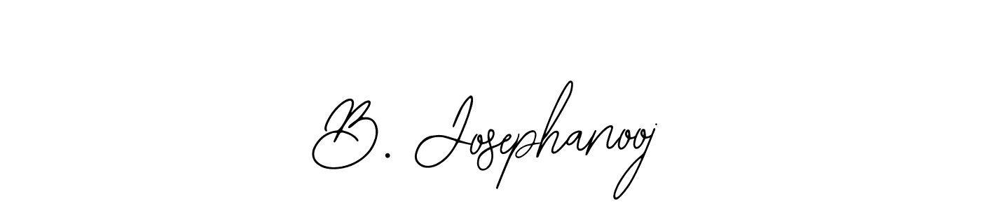 B. Josephanooj stylish signature style. Best Handwritten Sign (Bearetta-2O07w) for my name. Handwritten Signature Collection Ideas for my name B. Josephanooj. B. Josephanooj signature style 12 images and pictures png