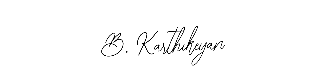 Make a beautiful signature design for name B. Karthikeyan. Use this online signature maker to create a handwritten signature for free. B. Karthikeyan signature style 12 images and pictures png