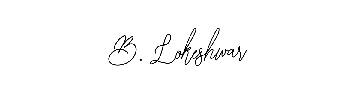 See photos of B. Lokeshwar official signature by Spectra . Check more albums & portfolios. Read reviews & check more about Bearetta-2O07w font. B. Lokeshwar signature style 12 images and pictures png